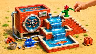 Building the World's Most Creative Washing Machine Fish Tank | @MinMinTractor