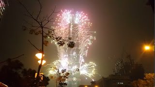2016 New Year/Taipei 101 Countdown Fireworks (4K)