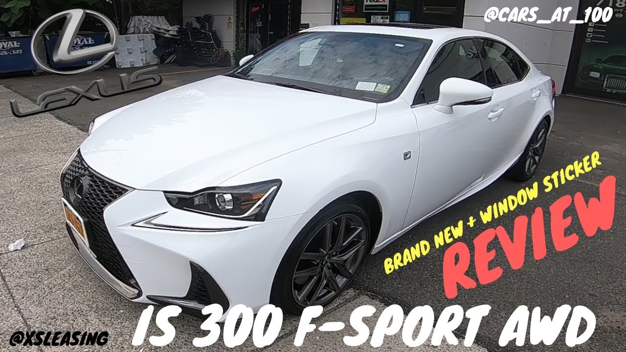 👉 LEXUS IS 300 FSPORT AWD 2018 MODEL REVIEW SPORT SEDAN