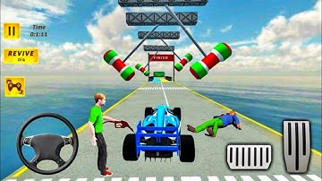 Formula Car Racing Simulator #5 - Impossible Mega Ramp - Android gameplay