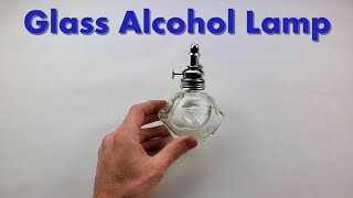 Glass Alcohol Lamp Product Demo from MusicMedic