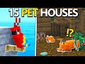 TOP 15 Minecraft Pet Houses To TRY Right NOW