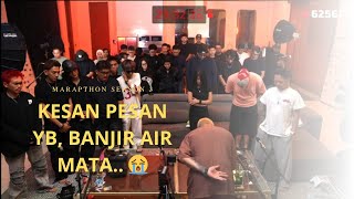 MARAPTHON | KESAN PESAN YB BANJIR AIR MATA 😭😭 #YB #MARAPTHON #SEASON3 #THELASTTALE