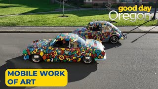 Behind the Wheel: A mobile work of art