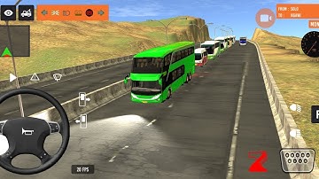 euro coach bus simulator 😭🚌|| new coach bus simulator part- 14 Android gameplay