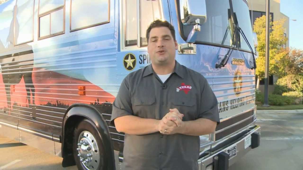 The Texas Bucket List - Spirit of Texas Bank Bus