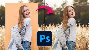 Photoshop blend person into background