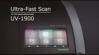 UV-1900 Ultra-Fast Scan