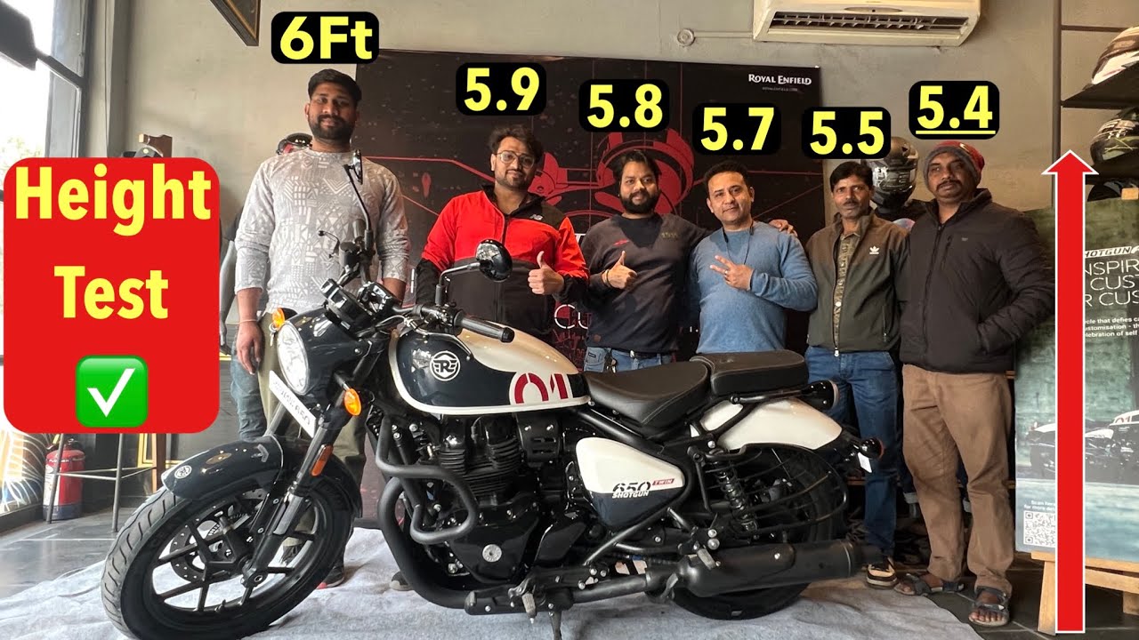 royal-enfield-shotgun-650-seat-height-test-5-ft-to-6-ft-minimum