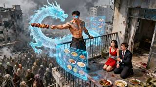Nuclear waste engulfs the world; a BBQ vendor gains a food system and saves a tycoon heiress!