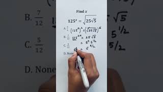 99% Students Fail This Question! 😱 | x का मान ज्ञात करें  #shorts