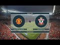 PES 2019 - PL Season - Man United - Match 3 - Manchester United vs Southampton