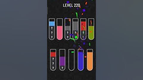 Water Sort Puzzle Level 220