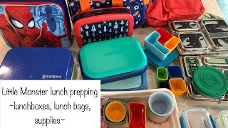 What I use to make our school lunchboxes! | comparison and demo of products