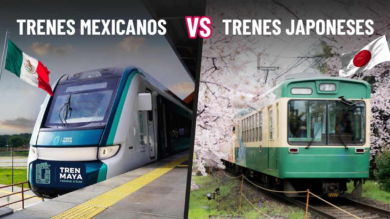 Necesitamos Aprender Esto de Japón | Trenes Mexicanos Vs Trenes Japoneses