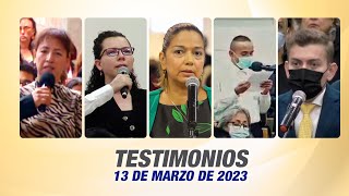 Testimonios 13 de marzo de 2023 - Iglesia de Dios Ministerial de Jesucristo Internacional
