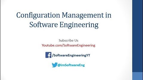 software configuration management in urdu/hindi | Software Engineering