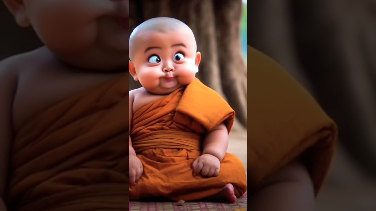 little monk so cute baby|| 🌹💗👉