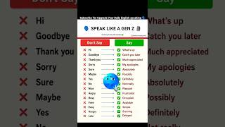Stop Saying These English Phrases! ❌ | Speak like a Native 🚀 #englishspeaking #learnenglish #shorts