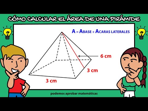 Video: Cómo Calcular El área De Una Pirámide