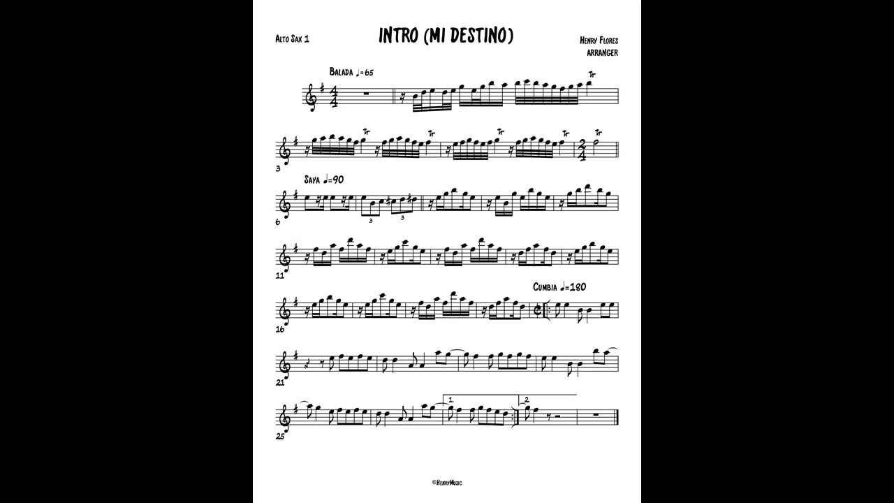 Intro (Mi Destino) - Intro bolo