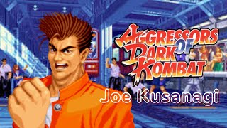 Aggressor of Dark Kombat (AODK) (Arcade)  Joe Kusanagi's playthrough without TAS