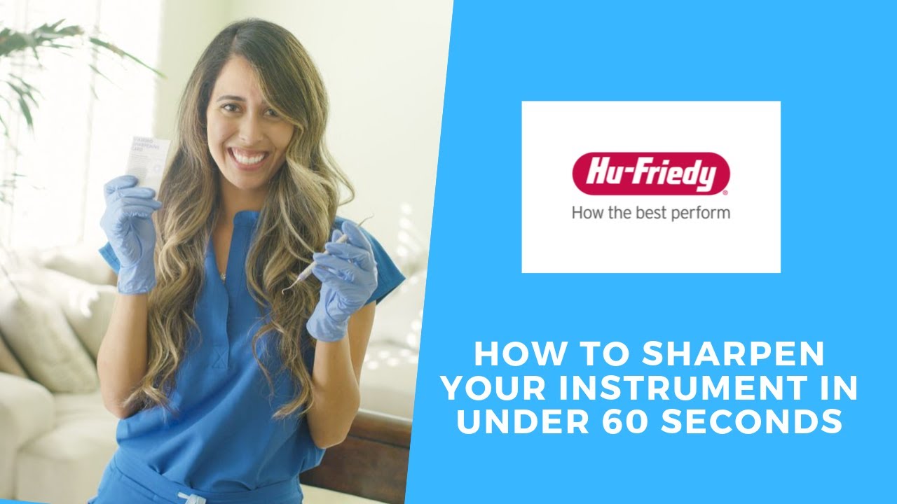 How to sharpen your instrument in under 60 seconds