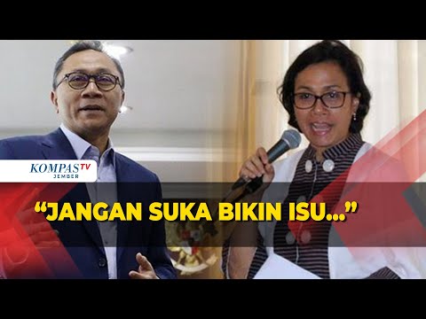 Zulhas Soal Kabar Sri Mulyani Mundur dari Kabinet Jokowi: Jangan Suka Bikin Isu