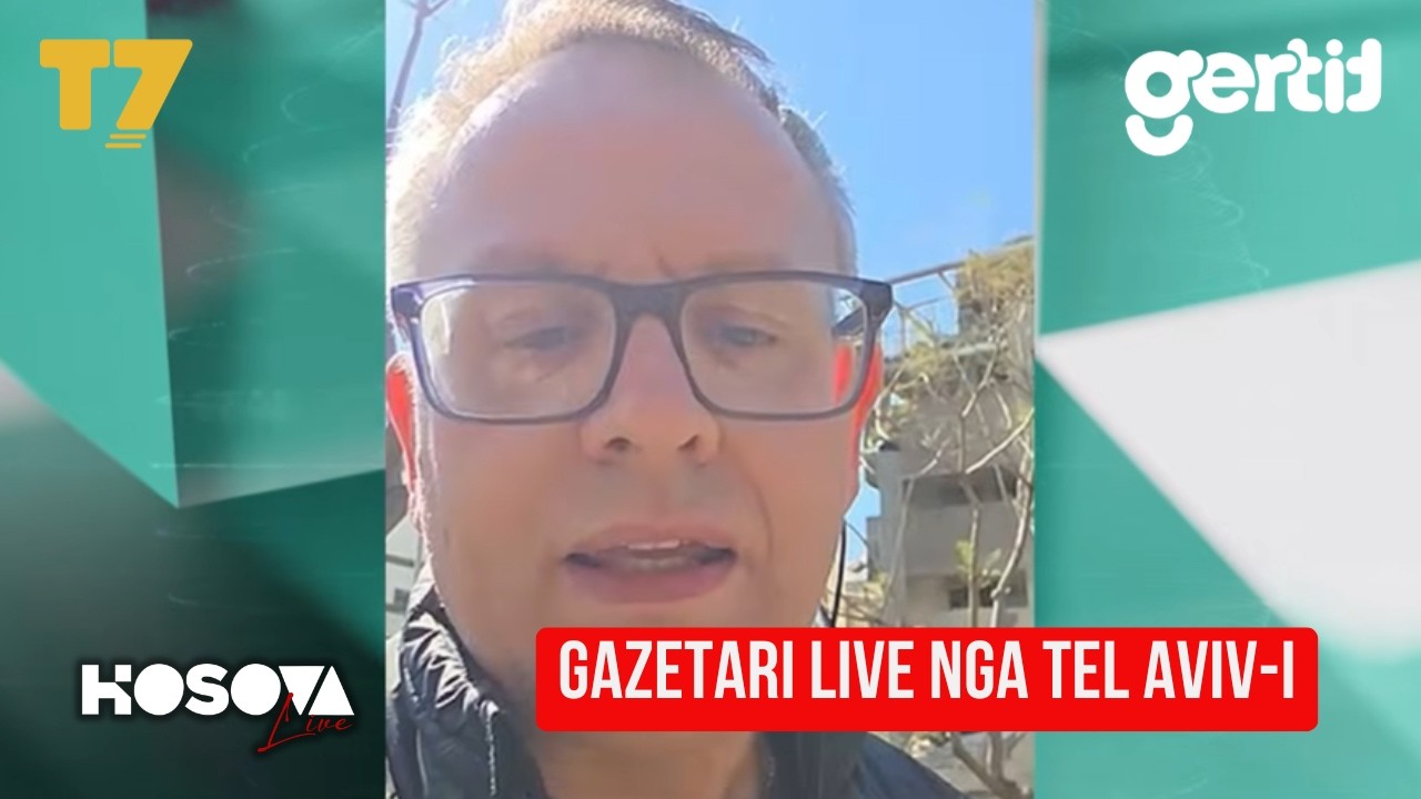 RAKETA E DRONË, sulme të rënda - Gazetari LIVE nga Tel Aviv-i, tregon se çka po ndodh | T7