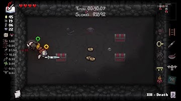 The Binding of Isaac Daily Run 21/8/2025