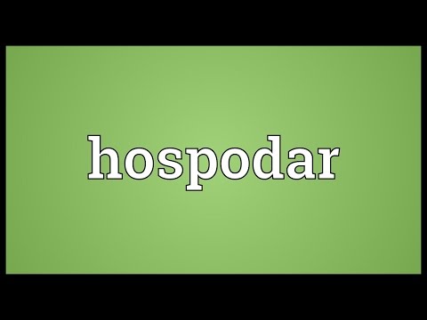 Header of hospodar