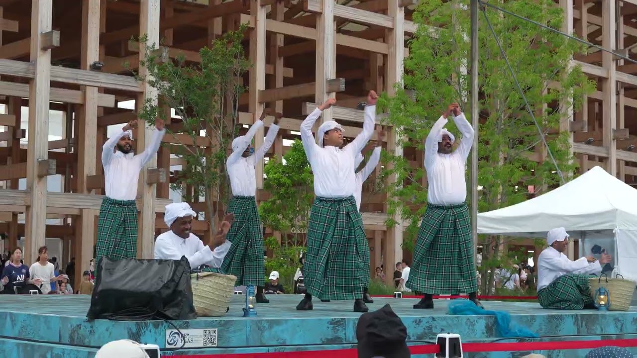 【大阪関西万博】我らこそサウジアラビア ポップアップステージ西 伝統舞踊