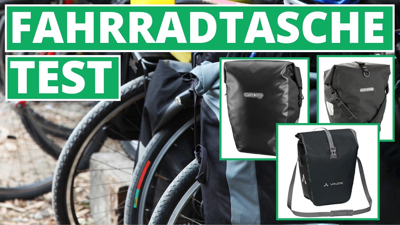 Fahrradtaschen Test - Worauf kommt es an?