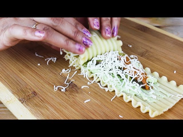 Chutney veggie lasanga - Indo Italian style | Crazy4veggie