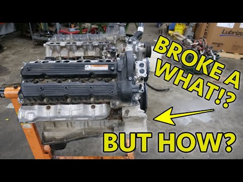 Well That's Not Good! Nissan Titan XD Cummins 5.0 Turbo Diesel V8 Teardown. A Costly Failure!