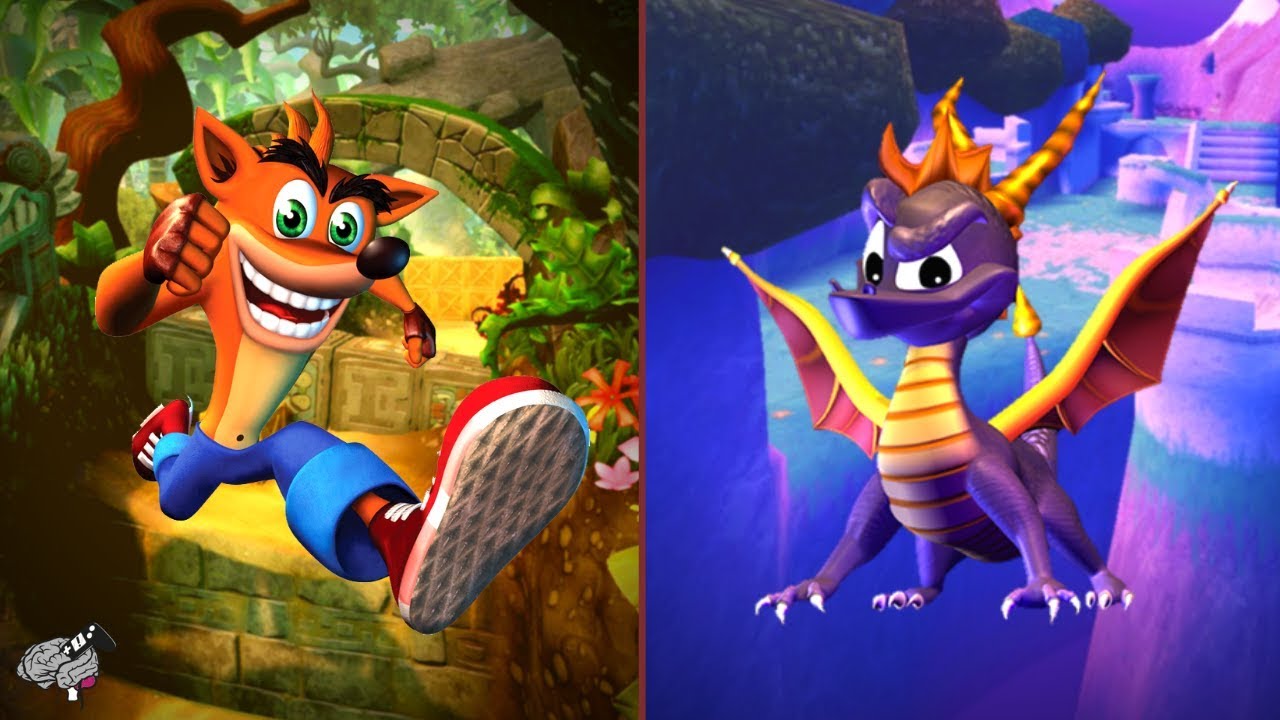 Protótipo de jogo de corrida de Crash Bandicoot contra o dragãozinho Spyro  é descoberto