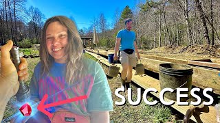 A Week Mining Rubies & Sapphires in NC |Cherokee Ruby & Sapphire Mine | VanLife