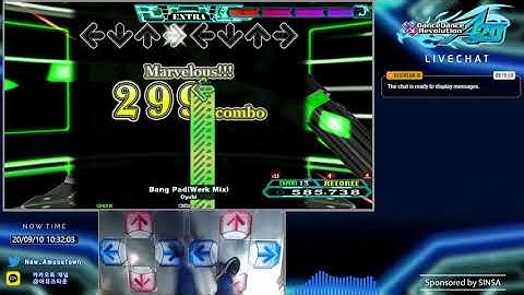 [DDR A20 PLUS] Bang Pad(Werk Mix) [DP EXPERT] 999,750