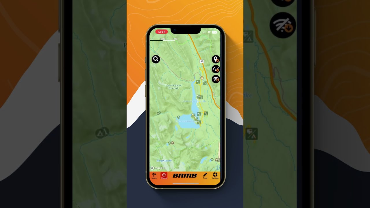 BRMB Maps - Find your next camping location! 