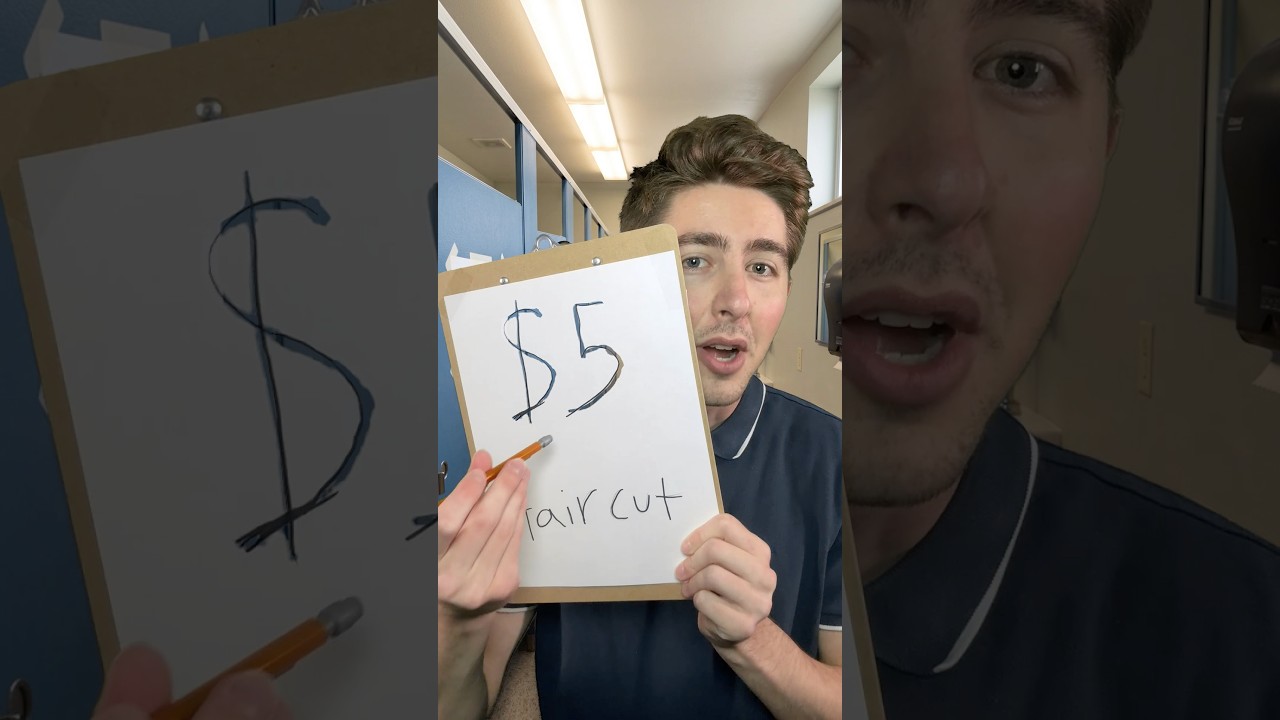 ASMR $5 Dollar Haircut in School Bathroom #roleplay