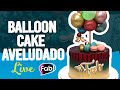 BALLOON CAKE AVELUDADO DA MAMA BROWNIE