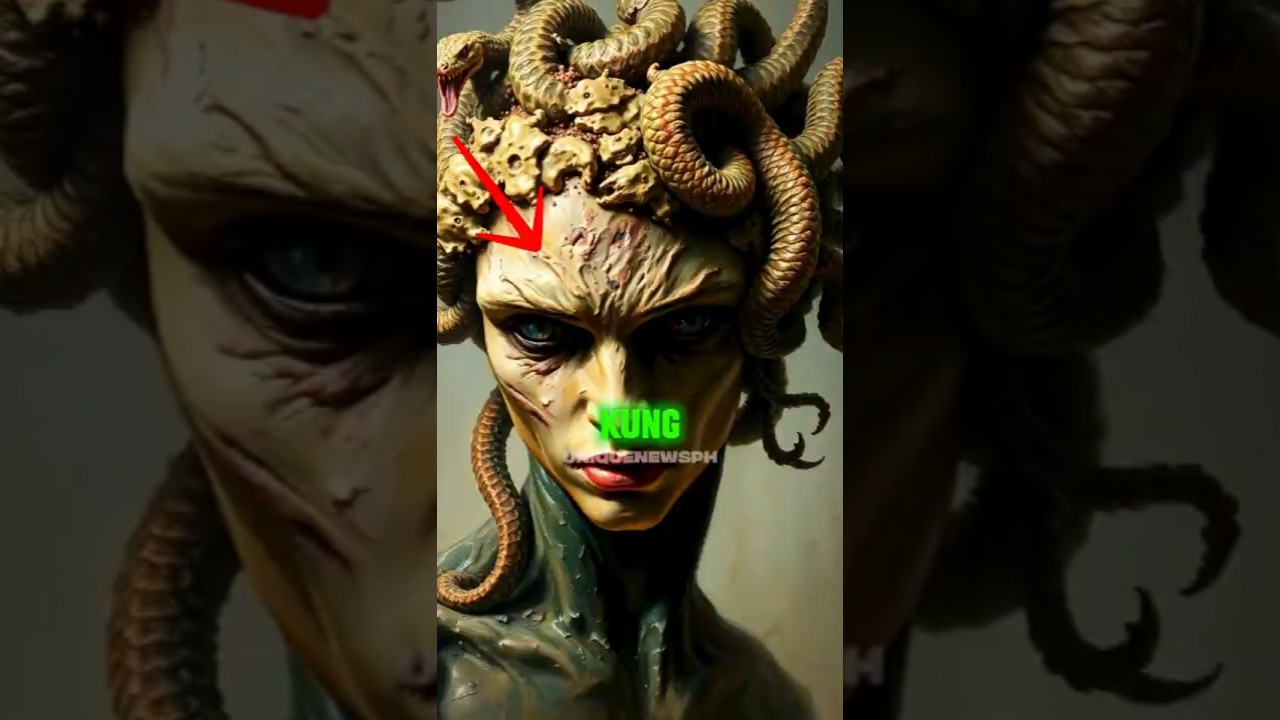 Ito Ang Kwento Kung Paano Naging Halimaw Si Medusa. #ytshorts #shorts