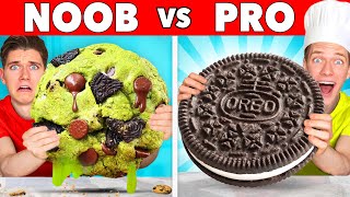 Minecraft NOOB vs PRO: Food Challenge! Plus How To Make Garten of BanBan Pancake Art \& Roblox Candy