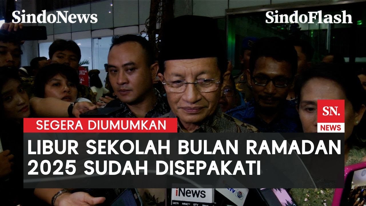 Menanti Keputusan libur Ramadan 2025, Menag: Senin Kita Umumkan | Sindo Flash
