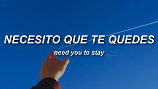 Video thumbnail of "The kid laroi ft Justin bieber - Stay | Sub Español / Lyrics"