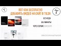 Как добавить видео на сайт в Tilda 