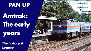 A history of Electric trains: Amtrak's early years and it's disapointing purchases (E60, GG1)