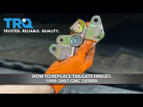 How to Replace Tailgate Hinges 1999-2007 GMC Sierra