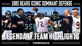 1985 Bears: The Greatest Defensive Season of AllTime! | Legendary Teams