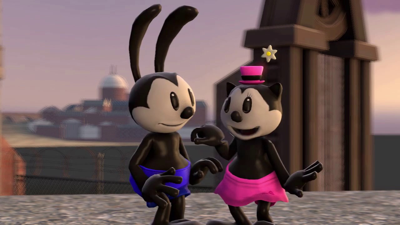 Epic mickey oswald and ortensia